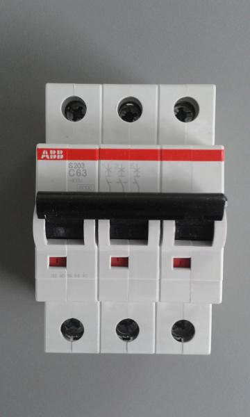 ABB Leitungsschutzschalter S203-C63 3-polig